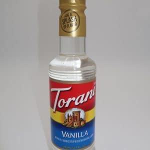 Torani Vanilla Flavored Syrup 12.7oz
