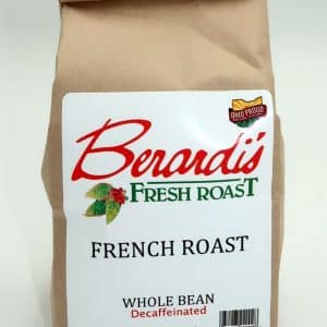 Berardi's Fresh Roast French Roast Whole Bean Decaffeinated Coffee 8oz Bag