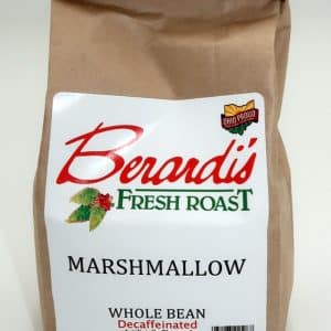 Berardi's Fresh Roast Marshmallow Whole Bean Decaffeinated Coffee 8oz Bag