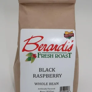 Berardi's Fresh Roast Black Raspberry Whole Bean Coffee 8oz Bag