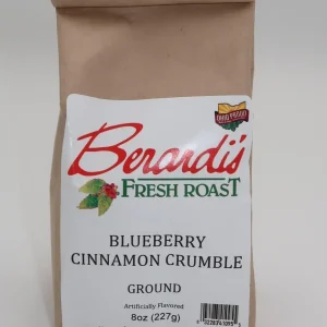 Berardi's Fresh Roast Blueberry Cinnamon Crumble Ground Coffee 8oz Bag