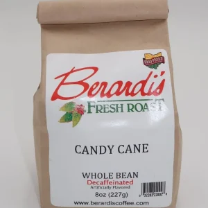 Berardi's Fresh Roast Candy Cane Whole Bean Coffee 8oz Bag