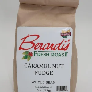Berardi's Fresh Roast Caramel Nut Fudge Whole Bean Coffee 8oz Bag