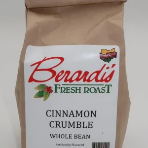 Berardi's Fresh Roast Cinnamon Crumble Whole Bean Coffee 8oz Bag
