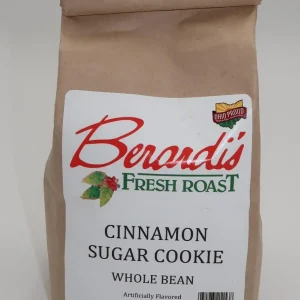 Berardi's Fresh Roast Cinnamon Sugar Cookie Whole Bean Coffee 8oz Bag