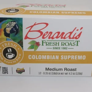 Berardi's Fresh Roast Colombian Supremo Medium Roast Single Serve Cups