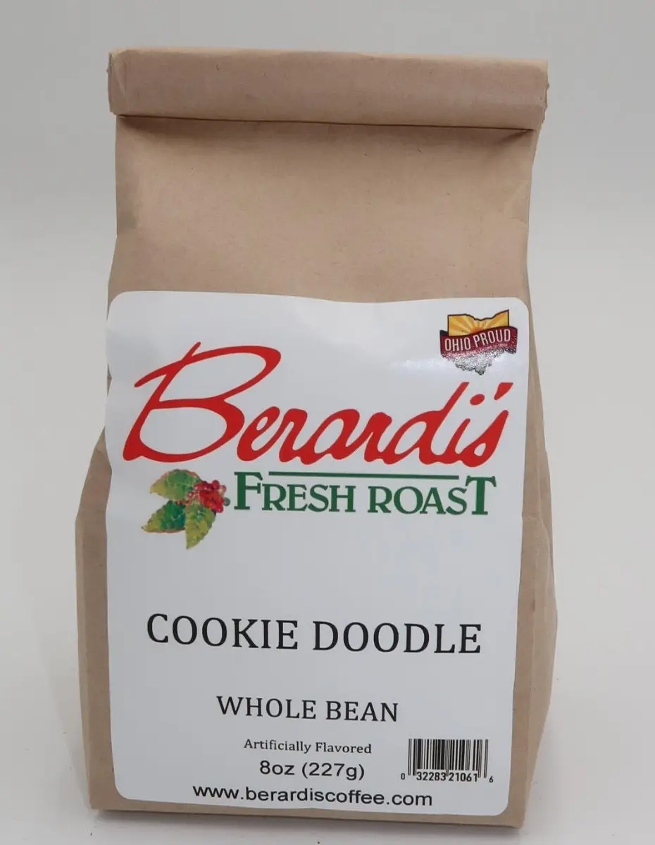 Berardi's Fresh Roast Cookie Doodle Whole Bean Coffee 8oz Bag