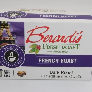 Berardi's Fresh Roast French Roast Dark Roast Single Serve Cups