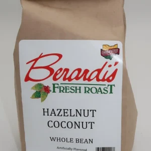 Berardi's Fresh Roast Hazelnut Coconut Whole Bean Coffee 8oz Bag