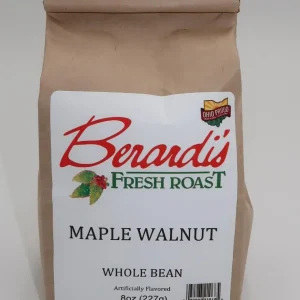 Berardi's Fresh Roast Maple Walnut Whole Bean Coffee 8oz Bag