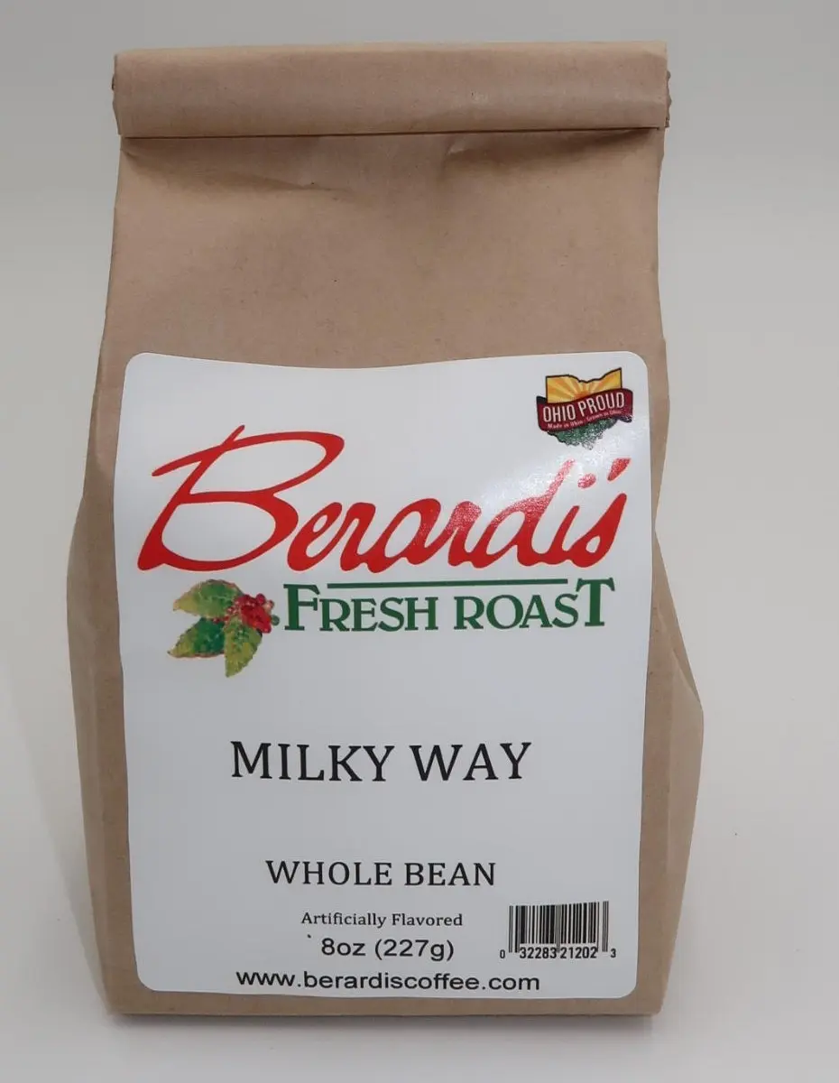 Berardi's Fresh Roast Milky Way Whole Bean Coffee 8oz Bag