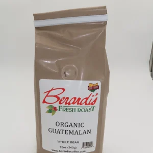 Berardi's Fresh Roast Organic Guatemalan Whole Bean Coffee 12oz Bag