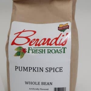Berardi's Fresh Roast Pumpkin Spice Whole Bean Coffee 8oz Bag