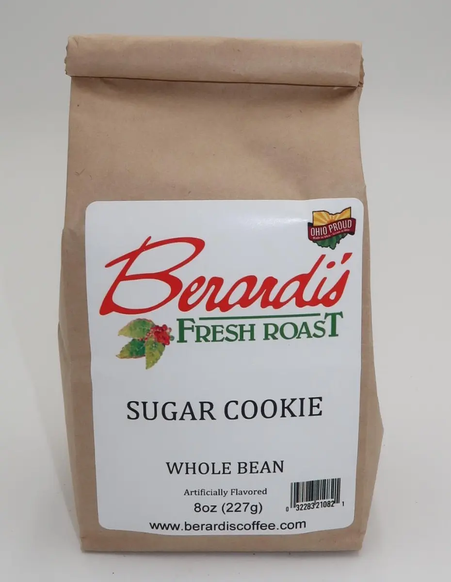Berardi's Fresh Roast Sugar Cookie Whole Bean Coffee 8oz Bag