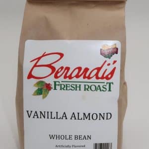 Berardi's Fresh Roast Vanilla Almond Whole Bean Coffee 8oz Bag