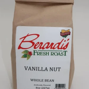Berardi's Fresh Roast Vanilla Nut Whole Bean Coffee 8oz Bag